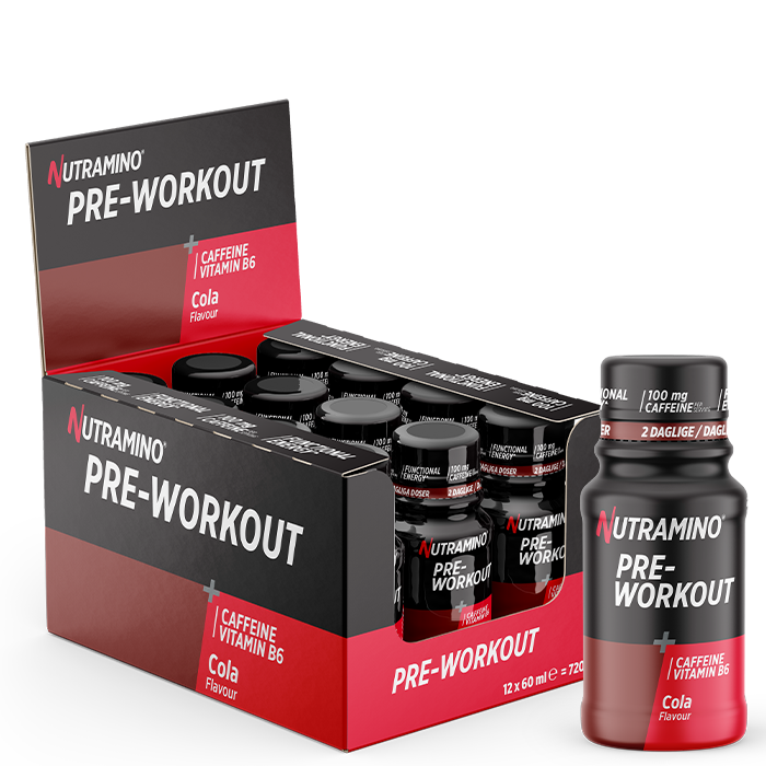 12 x Nutramino PWO Shot, 60 ml Cola 